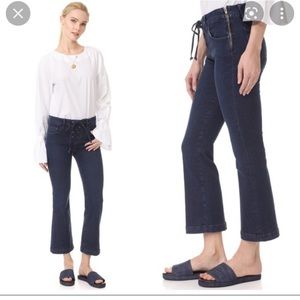 FRAME LE CROP MINI BOOT LACEUP SZ 27